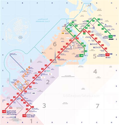 Dubai Metro 2024: Download Your PDF Map Now - UAE Expatriates