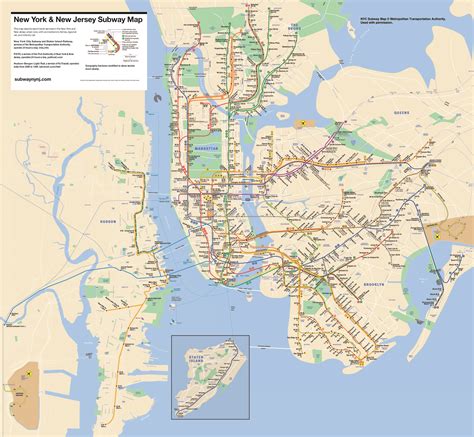 Mta Subway Map 2022