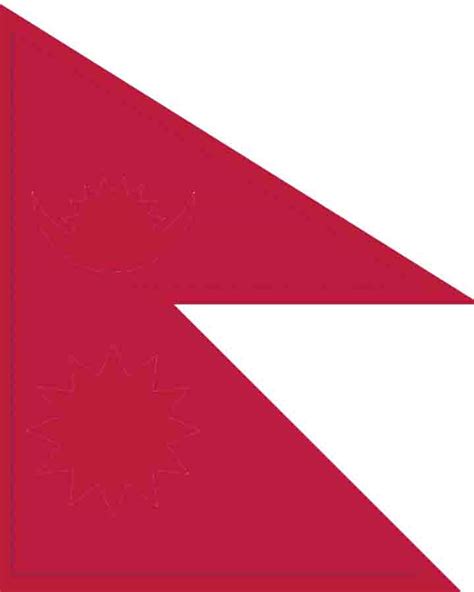 Nepal flag meaning | Nepal flag shape | Nepal Tour