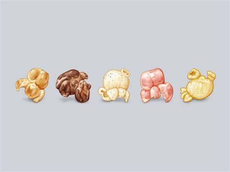 Flavored Popcorn Emoji by Luka Grafera for Parakeet on Dribbble