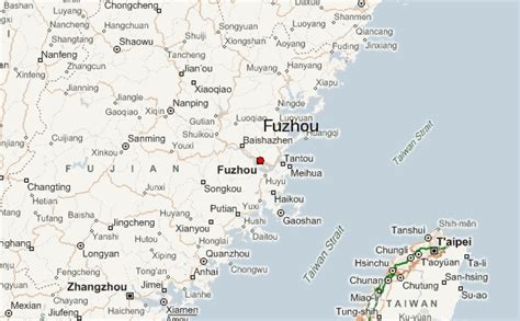 Fuzhou Map - TravelsFinders.Com