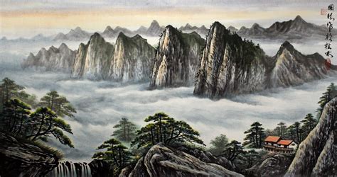 30 Cool Chinese Landscape Paintings - Home, Decoration, Style and Art Ideas