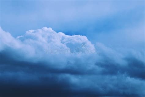 Stormy Sky at Sunset with Clouds Obscuring. Stock Image - Image of ...