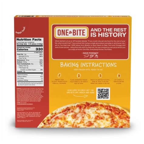 One Bite 5 Cheese Original Crust Frozen Pizza, 20.1 oz - Fry’s Food Stores