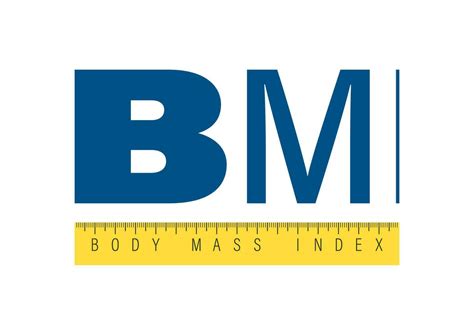 BMI classification measurement logo concept. Body Mass Index level ...