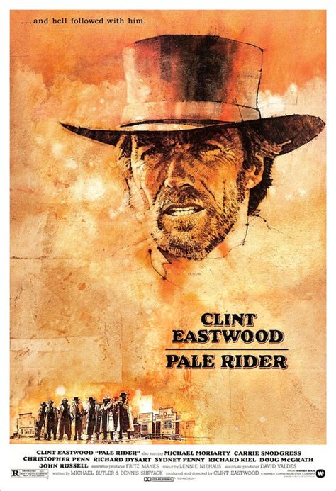 Clint Eastwood Pale Rider Movie Poster Print - Etsy