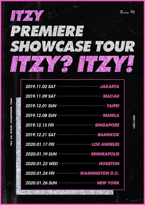 K-pop Girl Group ITZY To Bring 1st World Tour To 6 Asian Countries