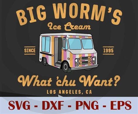 Big Worm's Ice Cream What Chu Want Friday Movie Ice Cream Truck ...