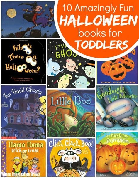 10 Fun Halloween Books for Toddlers - Where Imagination Grows