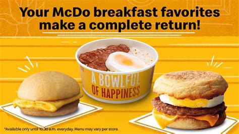 Menu Mcdo / Mcdonald S Menu In Taiwan It S Interesting To See How Mcdo ...