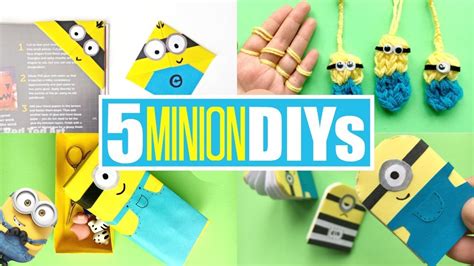 DIY Minion Ideas – Fun Minion Crafts for Kids – Diypzy