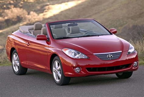 Toyota Won’t Restart Production Of Camry Solara Convertible