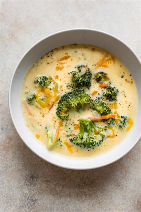 Easy Broccoli Cheddar Soup Recipe • Salt & Lavender