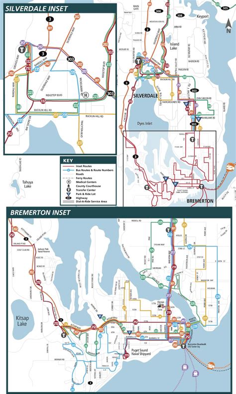 Kitsap Peninsula Map