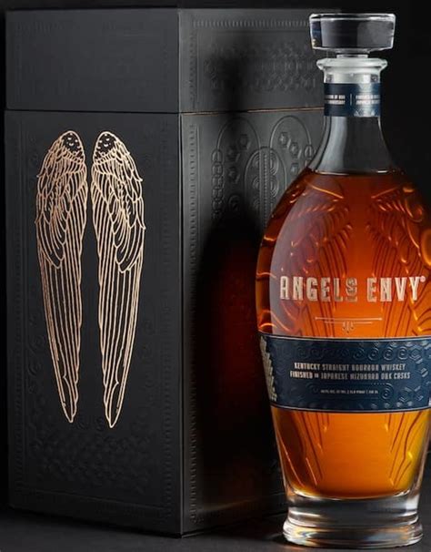 Angels Envy Bourbon Finished In Japanese Mizunara Oak Cask - The Hut ...