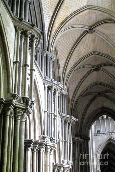 Rouen Cathedral Interior 8 Photograph by Randall Weidner - Pixels