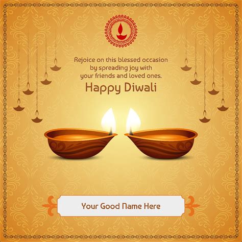 Diwali Greeting Card Maker Online | Happy Diwali Greeting 2023