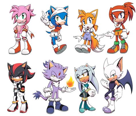 Genderbend of few characters | Dibujos bonitos, Cómo dibujar a sonic ...