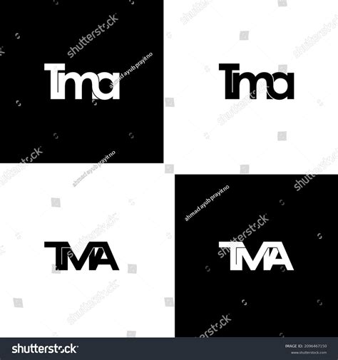 Tma Letter Initial Monogram Logo Design Stock Vector (Royalty Free ...