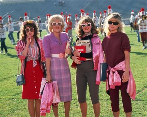 The Pink Ladies pledge to act cool, to look cool and to be cool ...