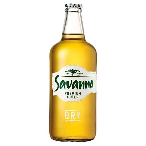 Morrisons: Savanna Dry Premium Cider Bottle 500ml(Product Information)