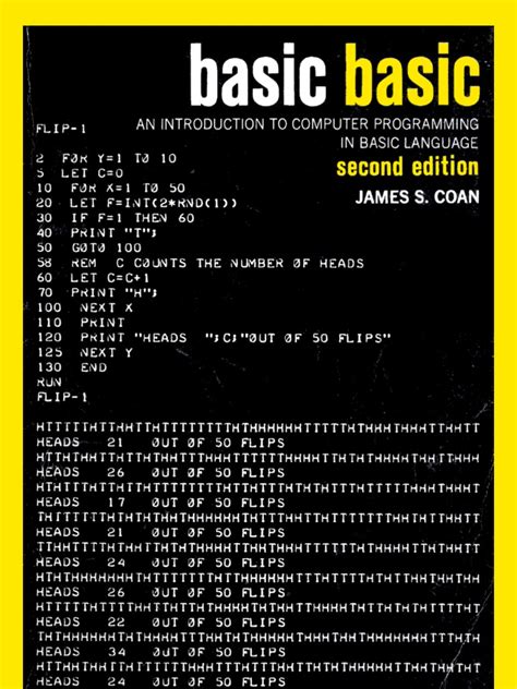 Basic Basic an Introduction to Computer Programming in Basic Language