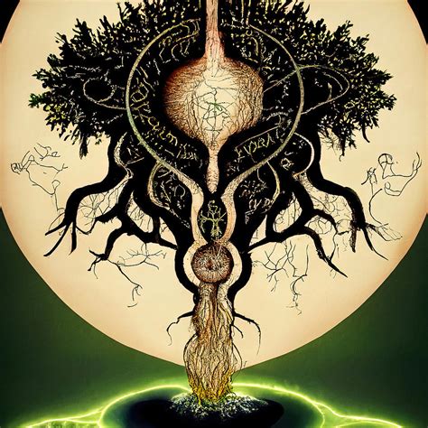 Yggdrasil, 02 Painting by AM FineArtPrints | Fine Art America