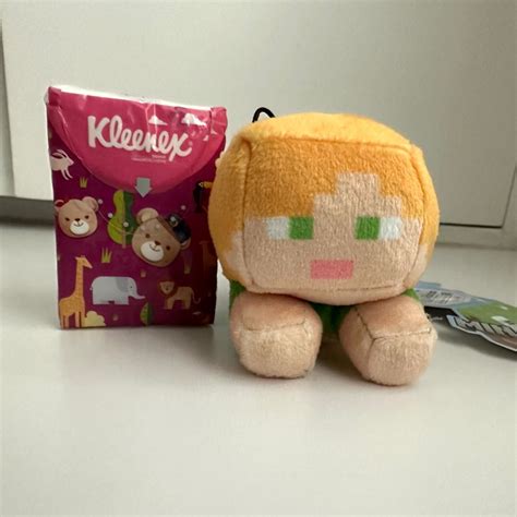 minecraft alex figure plush, 興趣及遊戲, 收藏品及紀念品, 明星周邊 - Carousell