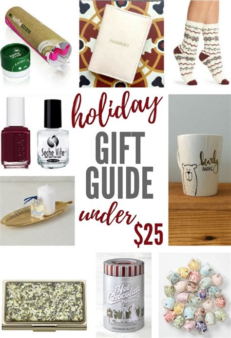 Gift Ideas Under $25