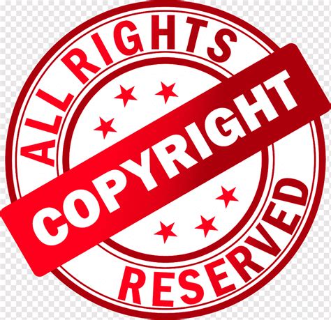 All Rights Reserved Copyright logo, Copyright symbol Trademark symbol ...