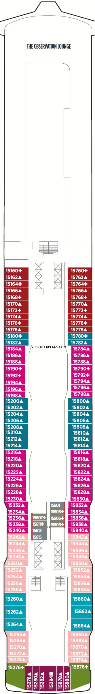 Norwegian Encore Deck Plans, Diagrams, Pictures, Video