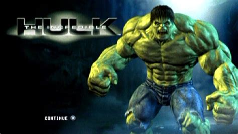 The Incredible Hulk Game Ps2