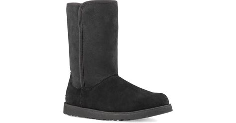 UGG Michelle Suede Classic Boot in Black | Lyst