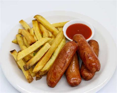 Sausage & Chips - THAIger Restaurant Newbridge