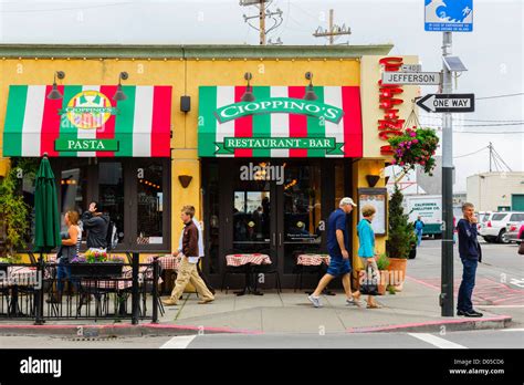 San Francisco - Fisherman's Wharf, Cioppino's Restaurant Stock Photo ...