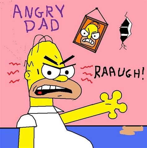 Simpsons, Angry Dad by AVRICCI on DeviantArt