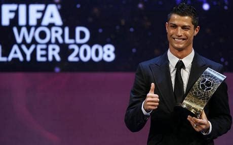 Cristiano Ronaldo wins Fifa World Player of the Year