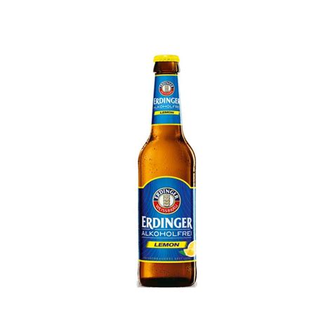 ERDINGER ALKOHOLFREI LEMON NON ALCOHOLIC RADLER 33CL 0.0% | The Cru Off ...