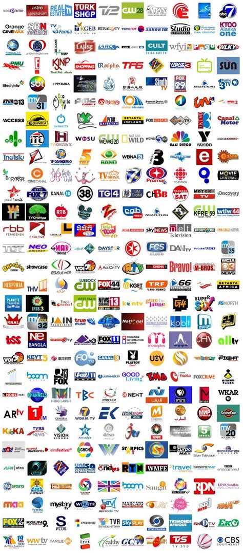 TV Channel Logos and Names | Logo evolution - Famous logos | Pinterest ...