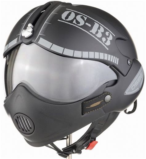 Osbe fighter pilot style motorcycle helmet | Caschi, Casco moto, Moto