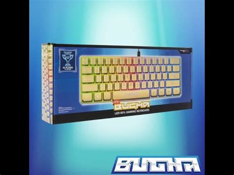 review on the bugha golden keyboard - YouTube