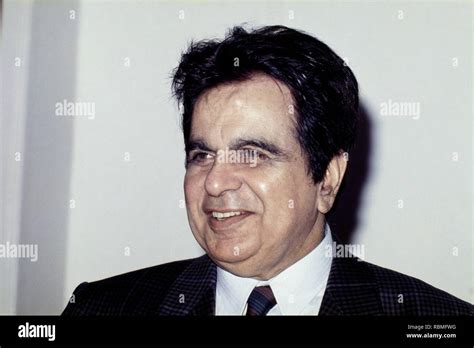 Dilip Kumar, Indian film actor, Mohammed Yusuf Khan, looking away and ...