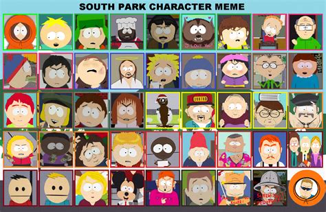 My Top 45 South Park Characters by BigScuzzleMok on DeviantArt