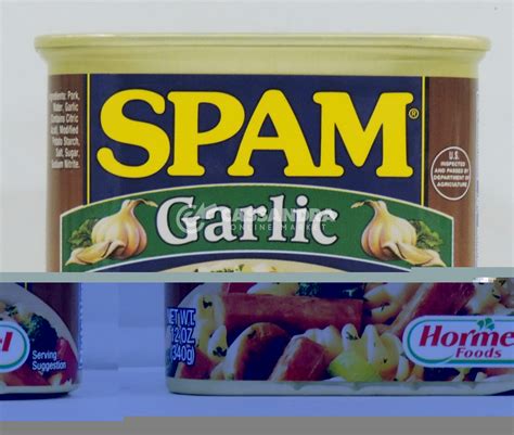 Spam Garlic Flavored Hormel Foods 12 Oz (340g) - Cassandra Online Market