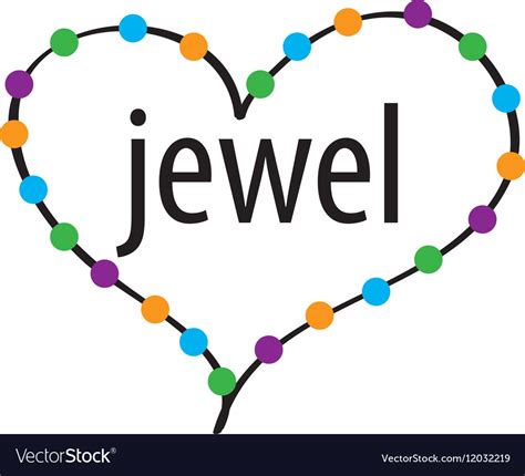 Logo jewel Royalty Free Vector Image - VectorStock