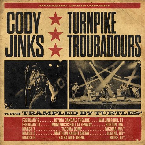 Cody Jinks Boise Tickets, ExtraMile Arena Mar 09, 2024 | Bandsintown