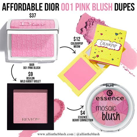 Affordable Dupes for Dior 001 Pink Blush - All In The Blush in 2022 ...