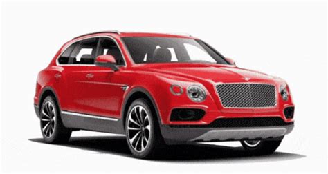 2017 Bentley Bentayga Colors animation gif