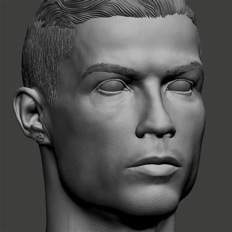 Cristiano Ronaldo 3D model 3D printable | CGTrader