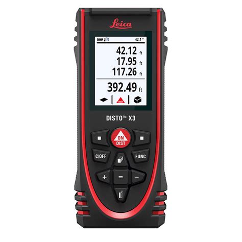 Leica DISTO™ X3 Laser Distance Meter - One Point Survey Equipment